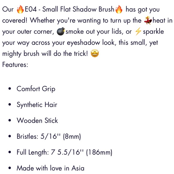 Game Beauty `Eyes On Me’ | 4 Essential Eyeshadow Brush Set Purple New - Picture 5 of 13